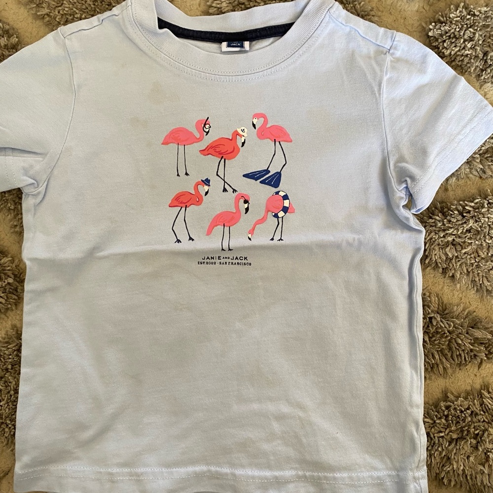Janie and Jack Flamingo Shirt